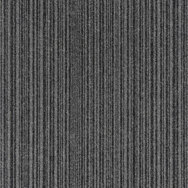Płytki dywanowe BURMATEX Go To - 50 cm x 50 cm - Coal Grey Stripe