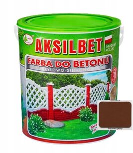 AKSILBET Farba do Betonu Brąz Jasny  1L