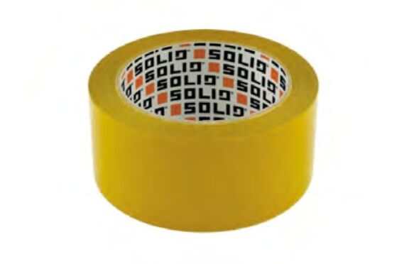 Taśma dwustronna wzmocniona 48mm 10m Solid 5053 żółta
